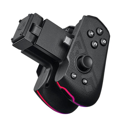 ASUS ROG Tessen Mobile Gaming Controller – Android Phones ONLY, Foldable, Compact, Wired USB-C, Programmable, Fast Charging, RGB – for Call of Duty: Warzone Mobile, Minecraft, Roblox, 350+ Games