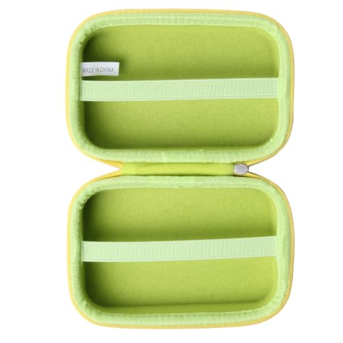Anleo Hard Travel Case for Card Game of Golf（Only Case） (Yellow)