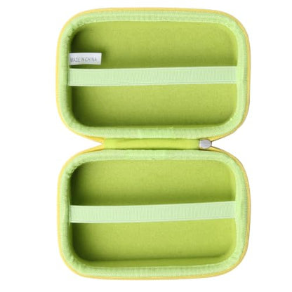 Anleo Hard Travel Case for Card Game of Golf（Only Case） (Yellow)