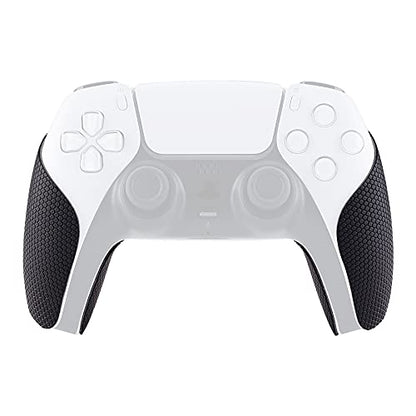 eXtremeRate PlayVital Anti-Skid Sweat-Absorbent Controller Grip for ps5, Professional Textured Soft Rubber Pads Handle Grips for ps5 Controller - color: Black