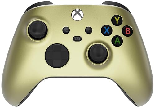 Custom Controllerzz Wireless Controller for Microsoft Xbox Series X/S & Xbox One - Soft Touch Feel - Custom Xbox Series X/S Controller (X/S Matte Gold) - color: X/S Matte Gold