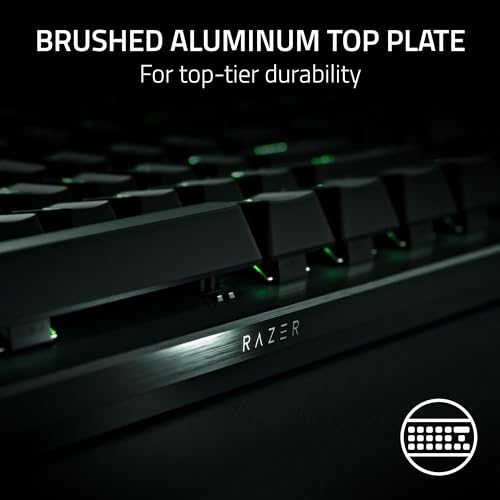 Razer Huntsman V3 Pro Esports Gaming Keyboard, Black | Analog Optical Switches, Snap Tap, Rapid Trigger, Adjustable Actuation, Media Keys & Dial, Doubleshot PBT Keycaps, Wrist Rest - color: Black, size: Full Size, style: 1000 Hz Polling