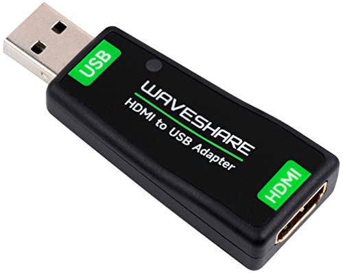 HDMI Video Capture Card, HDMI to USB Converter Adapter, Driver-Free,4K Input HD1080P USB2.0 (1920 * 1080@30Hz) Output for Gaming/Live Streaming/Cameras, Support Windows, Linux, Android - color: HDMI to USB2.0