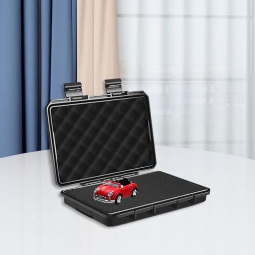 harayaa Model Case Toy Car Collection Box with Space Saving Stackable Structure Customizable Foam Interior for Model Storage Strong LAT, S - size: Small
