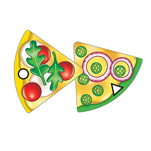 ORCHARD TOYS Moose Games, Pizza! Game. Match Colors and Shapes to Make a Perfect Pizza. for Ages 3-7 and 2-4 Players - style: Pizza, Pizza!
