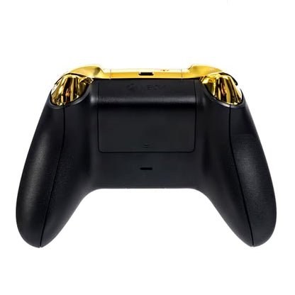 Crazy Controllerz Customz Series Custom Wireless Controller for Xbox One Series X S PC - Gold Chrome Design - color: XS GOLD CHROME