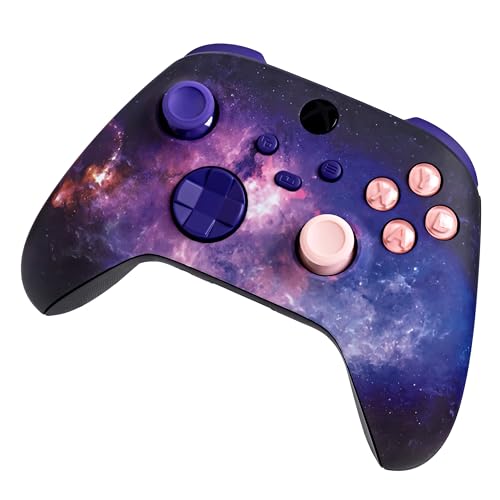 Crazy Controllerz Customz Series Custom Wireless Controller for Xbox One Series X S PC - Nebula Design - color: XS NEBULA