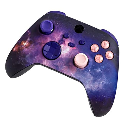 Crazy Controllerz Customz Series Custom Wireless Controller for Xbox One Series X S PC - Nebula Design - color: XS NEBULA