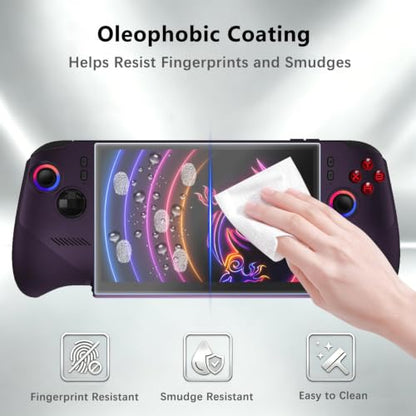 2 Pack Screen Protector for MSI Claw 8 EX AI+ CG3EM Gaming Handheld,9H Hardness,HD Clear,Scratch Resistant,Tempered Glass Film for MSI Claw 8 EX AI+ Portable Console - size: 2 Pake