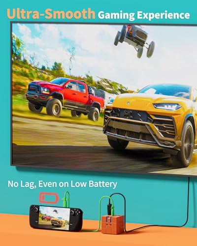 Switch 2 TV Dock for Nintendo 2025/OLED/Steam Deck, Switch 2 Docking Station for Travel, PD Fast Charger Hub&Dock with USB-C Cable/USB 3.0/4K@120Hz HDMI 2.1 Port - style: for Switch 2