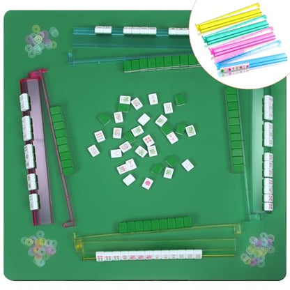 Ceenna American Mahjong Set with Carrying Bag,American,Green - color: Green