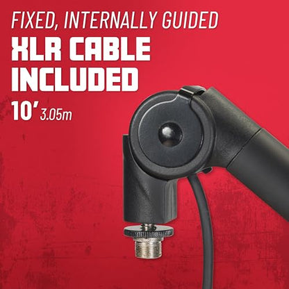 Gator Frameworks Deluxe Microphone Boom Arm Stand (GFWMICBCBM3000) | Fully Adjustable with a Quiet 360-degree Arm and Integrated XLR Easily Mounts to Most Desk Surfaces - style: 3000 Series