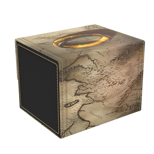 (The Ring) 100% Hand-Drawn TCG/MTG 100+ Card Vault Deck Box - style: The Ring