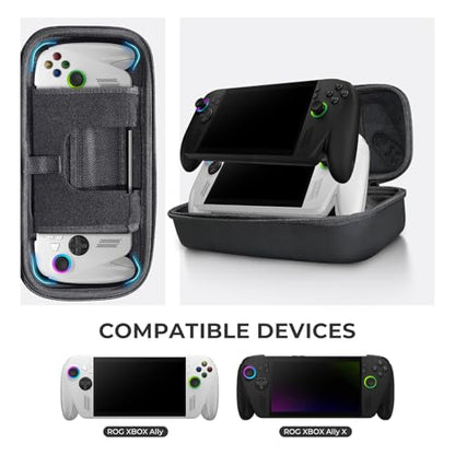 JYGamhanbil Hard Shell Carrying Case for ASUS ROG Xbox Ally / Xbox Ally X | Compatible with ROG Xbox Ally X (2025 7"), Portable Travel Storage Bag, For Gaming Handheld Console & Accessories