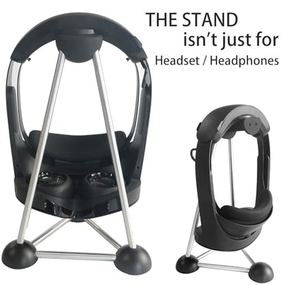 Headphone Stand, Desktop Headset Holder, Desk Earphone Stand, Gaming Headsets, for SteelSeries/Logitech/HyperX/Sony/Beats/Sennheiser/Anker/Xbox, and All Headphones.(Red) (Black) - color: black