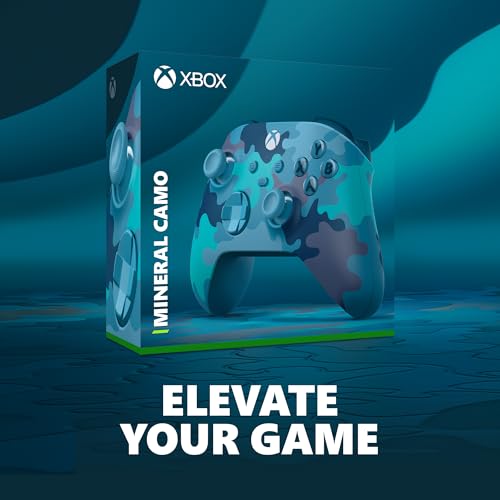 Xbox Special Edition Wireless Gaming Controller – Mineral Camo – Xbox Series X|S, Xbox One, Windows PC, Android, and iOS - color: Mineral Camo