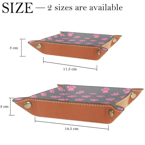 Pink Paw Dice Tray Dice Rolling Tray Folding Dice Holder for Dice Games, Like RPG, DND and Other Table Games - color: Multi 11
