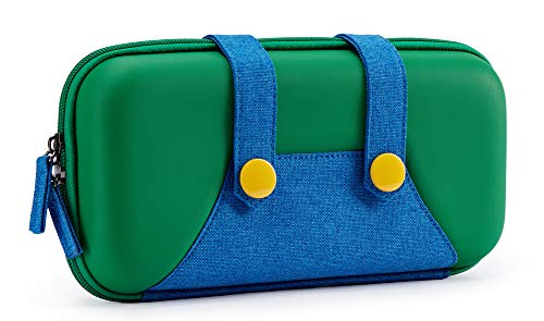 FUNLAB Switch 2 Carrying Case Compatible with Nintendo Switch 2/1/OLED, Portable Hard Shell Switch Carry Case with 10 Game Card Slots for Travel - Green - color: Z-Green