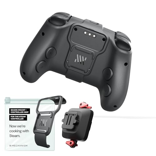 Mechanism Basegrip for Steam Controller + Skadis Wall Mount Bundle | Standard Wall & Skadis Board Compatible | Steam Controller Accessories to Store, Display & Play Your Way - color: Skadis Bundle