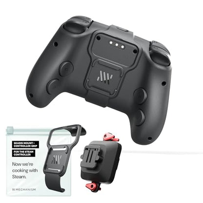 Mechanism Basegrip for Steam Controller + Skadis Wall Mount Bundle | Standard Wall & Skadis Board Compatible | Steam Controller Accessories to Store, Display & Play Your Way - color: Skadis Bundle