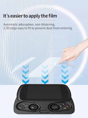 Screen Protector for ANBERNIC RG Slide Handheld Game Console, Anti-Scratch 9H Hardness Touch Sensitive Edges Bubble Free Easy to Install,2 Pack.