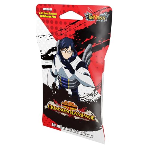 My Hero Academia Collectible Card Game Series 2 Unlimited Crimson Rampage Booster Display | 240-card 24-Pack Booster Display | Ages 14+ | 2 Players | Avg. Playtime 20-30 Minutes | Made by Jasco Games