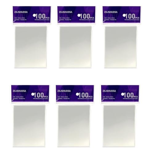 600pcs MTG Card Sleeves, White Matte Card Sleeves Magic Cards, Protect All Your Trading Cards, for Sports Cards Football Cards Game Cards, 66 x 91 mm - color: White, size: 600