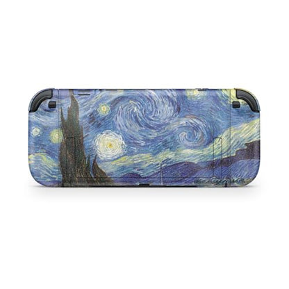 Glossy Glitter Gaming Skin Compatible with Nintendo Switch 2 Console Only - Starry Night - Premium 3M Vinyl Protective Wrap Decal Cover - Easy to Apply | Crafted in The USA by MightySkins - color: Starry Night, size: Switch 2 Console Skin Only, style: Glo