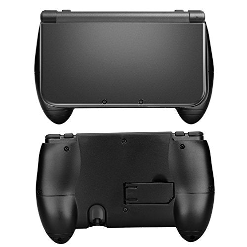 TNP Comfort Hand Grip Case for New Nintendo 3DS XL/LL 2015, Kickstand | Ergonomic Anti-Slip Controller Grip with Precise Button Access and Tabletop Stand; Fits Only New Nintendo 3Ds Xl/Ll 2015