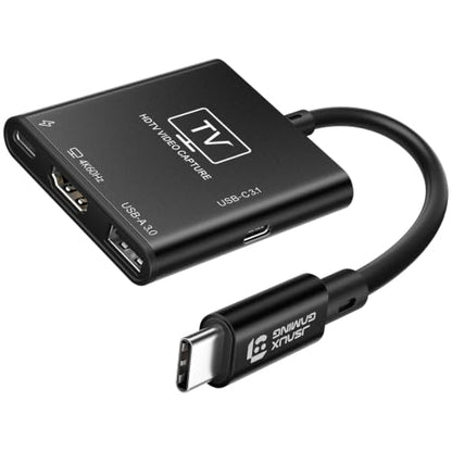 JSAUX Video Capture Card Intended for Nintendo Switch 2/Steam Deck/ROG Ally | 4K 60Hz HDMI Passthrough, 1080P 60FPS Record, Compatible with Nintendo Switch 2/Steam Deck/ROG Ally/Legion/Phone/Laptop