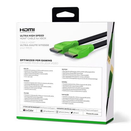 PowerA Ultra High Speed HDMI Cable for Xbox Series X|S, Cable, HDMI 2.1, Xbox, Officially Licensed - style: HDMI Cable