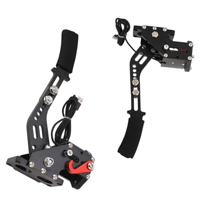 Thonlai 14Bit PC USB Handbrake, Universal Sim Racing Hand Brake with 14Bit Hall Sensor, Non Contact Switch, Plug and Play, for G27 G25 G29 T500 T300 Fanatec OSW LFS Dirt Rally PC