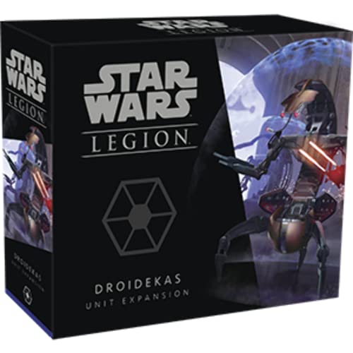 Star Wars: Legion Droidekas UNIT EXPANSION - Unleash Destructive Combat Droids! Tabletop Miniatures Strategy Game for Kids and Adults, Ages 14+, 2 Players, 3 Hour Playtime, Made by Atomic Mass Games - style: Separatist Alliance Expansions: Droidekas Unit