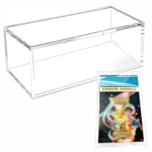1PC Acrylic Magnetic Case for NEW Booster Bundle(10Bundle) ME2.5 Ascended Heroes Acrylic Display Case with Magnets Lid