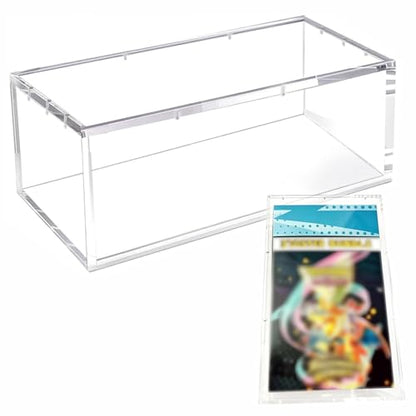 1PC Acrylic Magnetic Case for NEW Booster Bundle(10Bundle) ME2.5 Ascended Heroes Acrylic Display Case with Magnets Lid