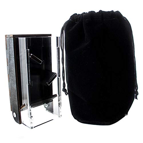 Travel Portable Draw Bridge Dice Tower – Black