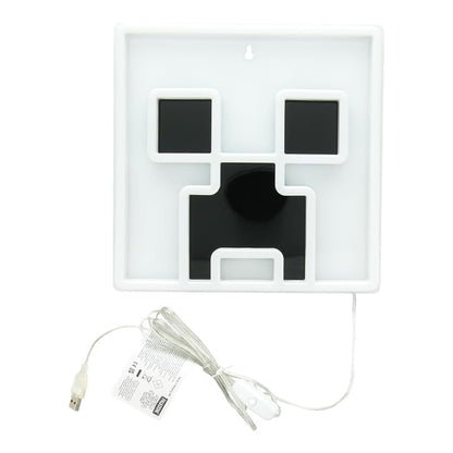Creeper Iconic LED Wall-Mountable Light Officially Licensed Minecraft Room Decor for Boys and Girls, Gamer Night Light in Vibrant Green - Paladone