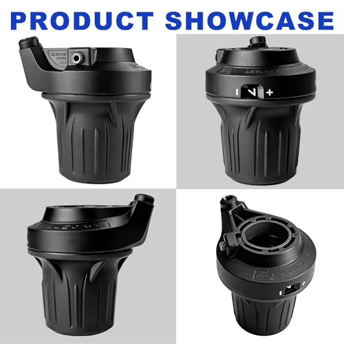 7 Speed Bike Shifter, SL-RV100-7 Speed Shifter Lever Bicycle Twist Grip Thumb Gear Shifter for MTB Folding Mountain Bike - size: RV100-7R