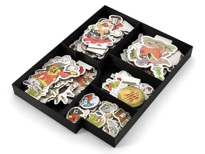 Board Game Insert for Townsfolk Tussle - color: Bloodred