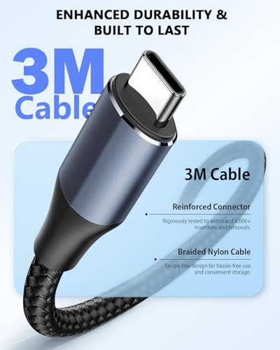 Sehawei Haute42 3 Meter Hyper-Light USB-C Cable for HautePad/HauteBoard