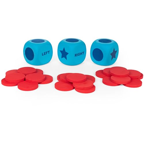 Spin Master Games Left Center Right Giant Edition Family Game - style: Giant Left Center Right