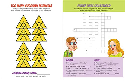 It's All F*cking Fun and Games (Profanity-littered word searches, crosswords, cryptograms, mazes, and more!)