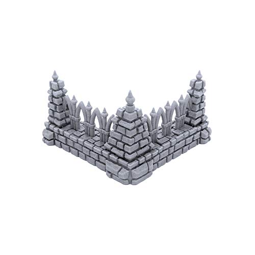 EnderToys Cemetery Bundle by Terrain4Print, 3D Printed Tabletop RPG Scenery and Wargame Terrain for 28mm Miniatures