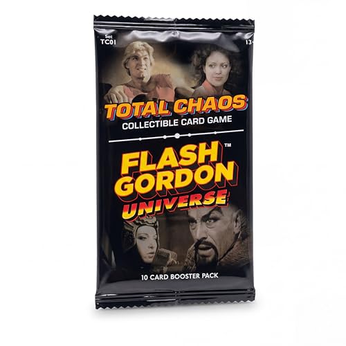 Total Chaos CCG: Flash Gordon™ Universe Villain Starter Deck | 61 Card Deck | 10-Card Booster