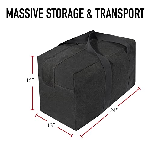 Rothco Canvas Parachute Cargo Bag | Built From Rugged Canvas, This Spacious Cargo Bag Hauls Gear With Ease—Durable, Reliable, And Ready - color: Olive Drab