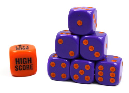 Legendary Twisted Farkel Dice Game for Adults & Families - The Classic Dice Game with a Wild Twist - Fun Party Game & Travel Games - Great Games for Adults & Kids Ages 8+