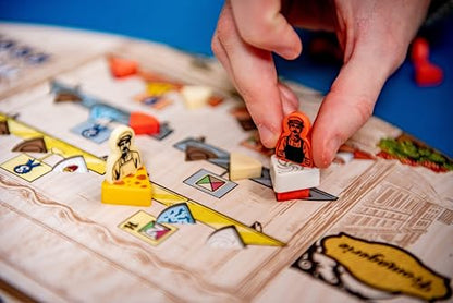 Fromage Board Game - French Cheesemaking Strategy Game, Worker-Placement, Resource Management Game for Teens & Adults, Ages 14+, 1-4 Players, 30 Minute Playtime, Made by R2i Games