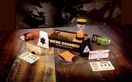 Breaking Games We're Doomed-Apocalypse Survival Board Game for 4-10 Players