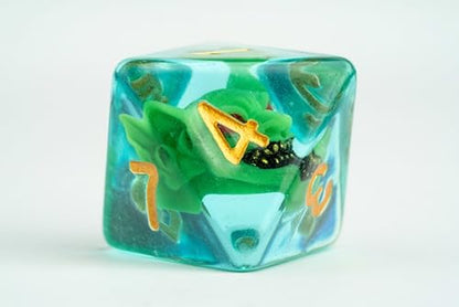 Pathfinder Goblin Inclusion 16mm Dice Set