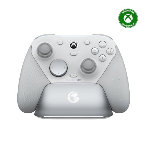 GameSir G7 Pro Wired Controller for Xbox Series X|S, Xbox One, Wireless Gamepad for PC&Android with TMR Sticks, Hall Effect Analog Triggers, 1000Hz Polling Rate, 3.5mm Audio Jack - White - color: White